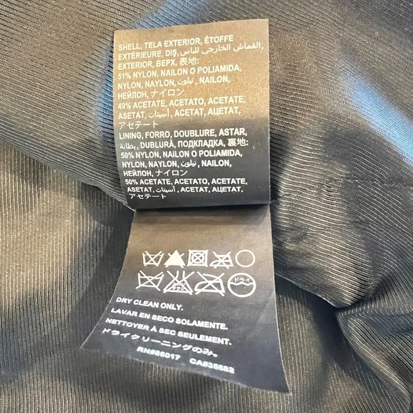 BEBE NWT SEQUIN TRENCH COAT BLACK SHINY TUXEDO COUTURE GALA FORMAL JACKET GLAMOR - Picture 10 of 16